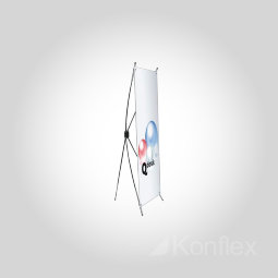 Мобильный X стенд 1,20х2,00 X banner Model C